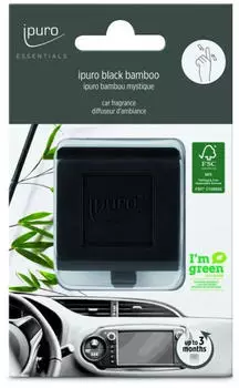 iPuro ESSENTIALS Black Bamboo Car Line - 1