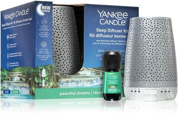 Yankee Candle Sleep Diffuser Kit Silver Elektrischer Diffusor + zus&auml;tzliche F&uuml;llung 1 St.