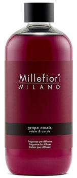 Millefiori Milano Nachfüller Für Reed Diffuser Grape Cassis Raumdüfte 500 ml