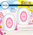 Febreze Raumduft Bad Lufterfrischer 2in1 Duo Pack, Duftspender, 2x 7,5ml, Blütenhauch