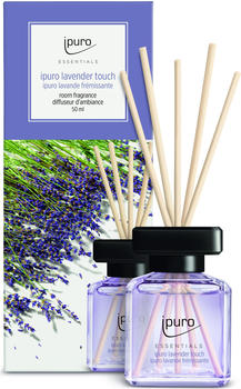 iPuro Raumduft Essentials, 50 ml, mit Stäbchen, lavender touch