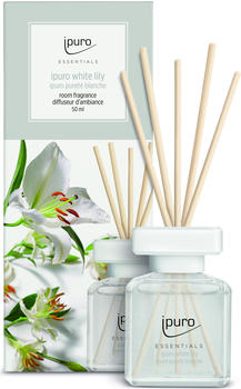 iPuro Raumduft Essentials, 50 ml, mit Stäbchen, white lily