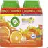 Airwick Raumduft Freshmatic Max, Duo, 2x 250ml, Nachfüller, ätherische Öle, Doppelpack, Citrus