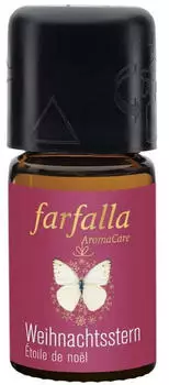 Farfalla Weihnachtsstern - Aromamischung Raumd&uuml;fte 5 ml