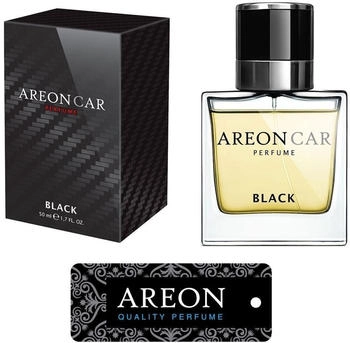 Areon Luxus-Autoparfüm Schwarz (50ml, Flasche)