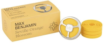 Max Benjamin Autoduft Lenkrad Set mit 4 Duftscheiben Seville Orange Blossom Raumdüfte 1 ct