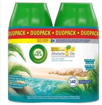 Airwick Freshmatic Max Raumspray DUO - Nachf&uuml;ller f&uuml;r den Air Wick Freshmatic Maxag am Meer - 2 x 250 ml Nachf&uuml;ller