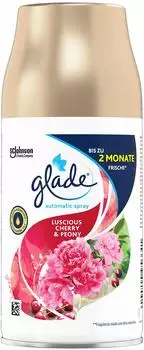 glade Raumduft by brise, automatic spray, 269 ml, Nachfüller, Luscious Cherry und Peony
