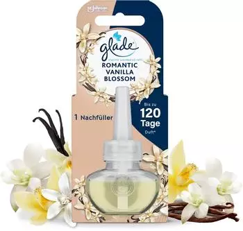 glade Electric Scented Oil Duftstecker Nachfüller Romantic Vanilla Blossom 20 ml