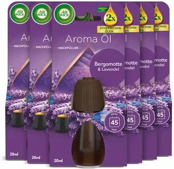Airwick Air Wick Aroma-Öl Flakon Bergamotte + Lavendel 20 ml