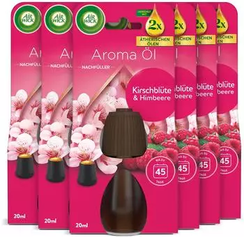 Airwick Air Wick Aroma-Öl Flakon Kirschblüte + Himbeere 20 ml