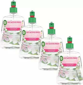 Airwick Active Fresh Nachf&uuml;ller Jasminbl&uuml;te Spar-Pack 4x228ml