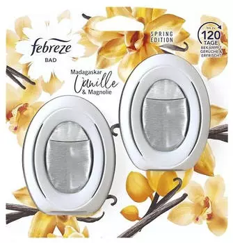 Febreze 2er-Pack Raumduft Madagaskar Vanille & Magnolie 8 ml beige