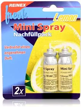 Reinex Mini Spray Nachf&uuml;llpack Lemon 2-teilig (7513)