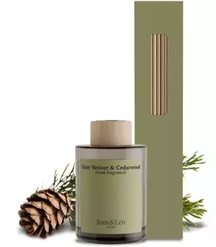Jean & Len Raumduft Grey Vetiver & Cedarwood 100 ml