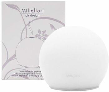 Millefiori Milano Ultraschall Duftdiffuser aus Glas mit LED Licht (rund)