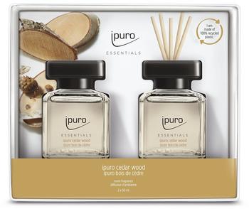 iPuro Essentials by Ipuro Cedar Wood 2021 (2 x 50 ml)
