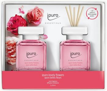 iPuro ipuro Raumdüfte Essentials by Ipuro Lovely Flowers 2021 (2 x 50 ml)