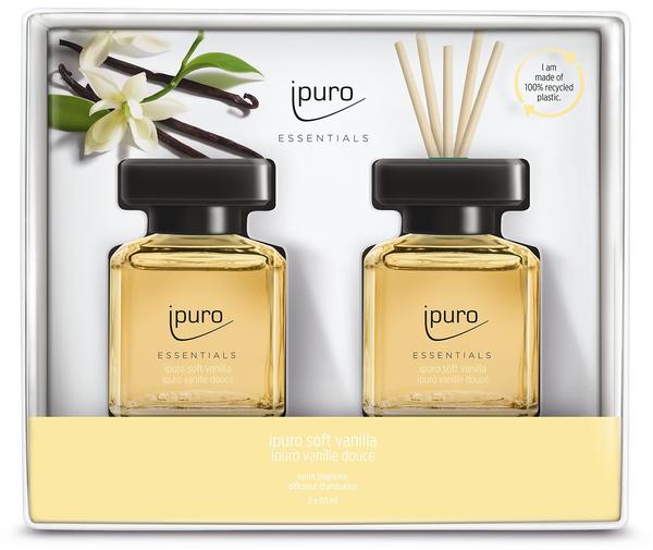 iPuro Essentials by Ipuro Soft Vanilla 2021 (2 x 50 ml)