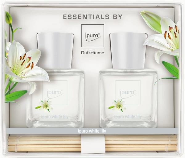 iPuro Essentials by Ipuro White Lily 2021 (2 x 50 ml)