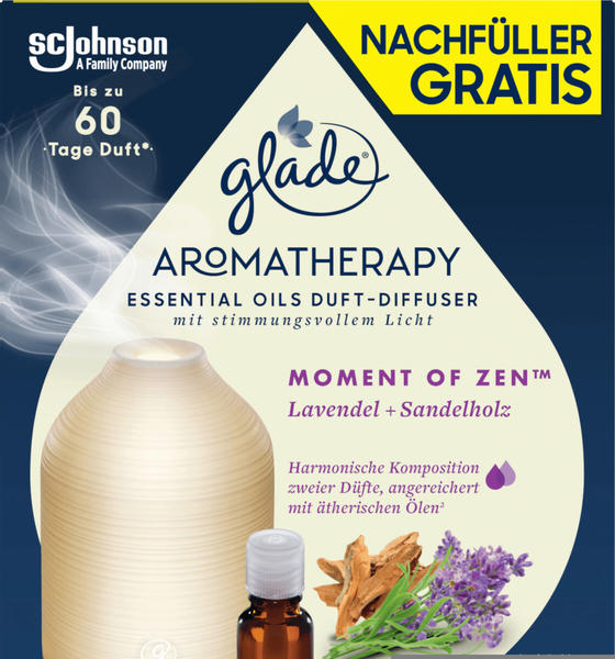 glade Aromatherapy Diffuser Moment of Zen Starter Set Test Black Friday