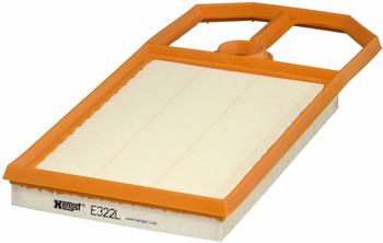 Hengst Luftfilter für VW Lupo Seat Cordoba Polo III Bora Skoda (E322L)