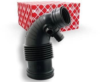 Febi Bilstein Ansaugschlauch, Luftfilter schwarz (104354)
