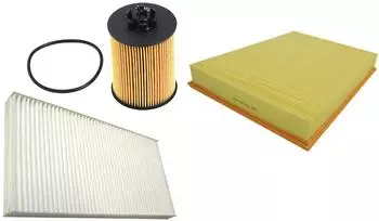 Mapco Filter-Satz Ölfilter, Luftfilter, Pollenfilter (68719)