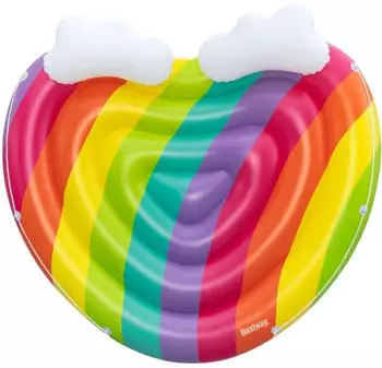Bestway Badeinsel Rainbow Dreams 175 x 163 cm