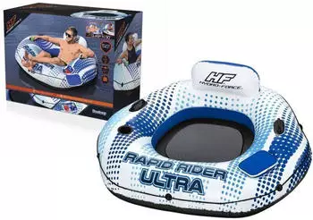 Bestway Aufblasbarer Schwimmring Rapid Rider Ultra 165 cm blau (43726)