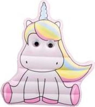 Happy People Luftmatratze Einhorn mit Wackelaugen 75x50cm