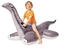 Intex Wellenreittier Brontosaurus