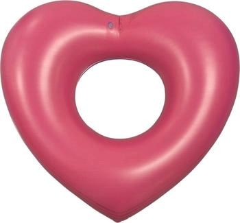 Swim Essentials Schwimmring 90 cm Rot -Lila Herz Shaped