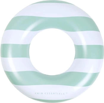 Swim Essentials Schwimmring 90 cm Grün Gestreift