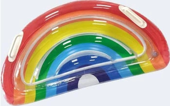 Happy People Surfer Rainbow Kinderluftmatratze, PVC, bunt