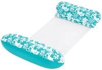 Bestway Luftmatratze 43839, Pool-H&auml;ngematte, 114 x 81cm, mit Netz & Kopfst&uuml;tze,