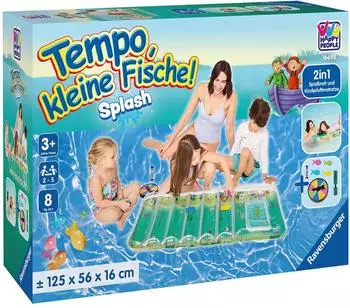 Happy People Tempo Kleine Fische Kinderluftmatratze 125x56cm