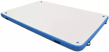 vidaXL Aufblasbare Schwimmmatte blau und weiß 300x200x15cm (92723)