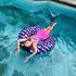 YEAZ Schwimmring RING SERIE - MERMAID TAIL, hellblau (65451350-0)