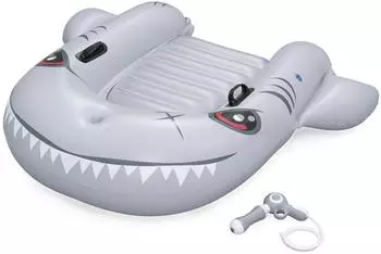 Bestway Sharkventure Kickboard aufblasbar 1,60m x 1,15m (BW42073)