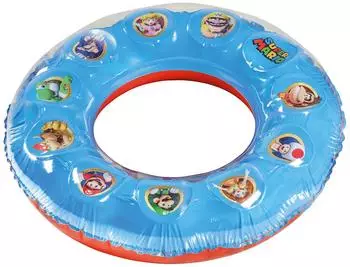 Happy People Super Mario Schwimmring mit Blasen, 98cm (16191)