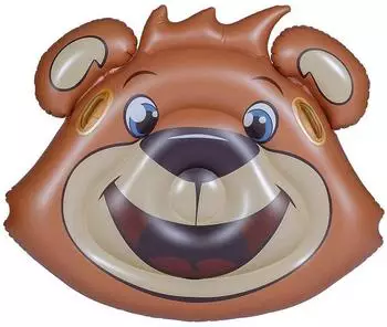 Happy People FC Bayern M&uuml;nchen Badeinsel Berni, braun, 113x97cm