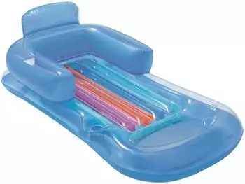 Bestway 43028 - Luftmatratze mit Getränkehalter - Schwimmsessel