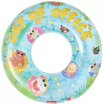 Legami Aufblasbarer Pool-Ring "Out of Office" &Oslash;102cm, bis 80kg