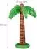 Relaxdays Aufblasbare Palme 80cm, PVC (10028289_0)