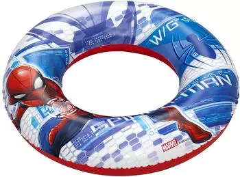 Bestway Spider-Man Kinder-Schwimmring Ø 48x11cm, aufblasbar (98003)