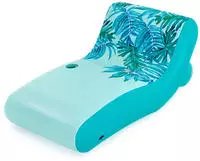 Bestway Poolliege Blissful Drifter mit Textilbezug 176 x 107 cm