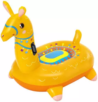 Bestway Llama Swim Ring Yellow