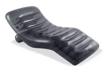 Intex Poolsessel mit Getränkehalter Cool Grey Lounge
