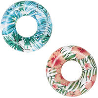 Bestway - Schwimmring Tropical Palms &Oslash; 119 Cm 2-fach Sortiert Schwimmring
